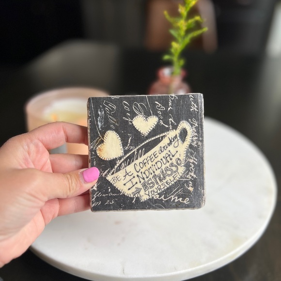 Handmade | Coffee Themed Coasters ☕️ - Picture 3 of 6